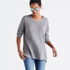 MADEWELL Wafflestitch Pullover Sweater